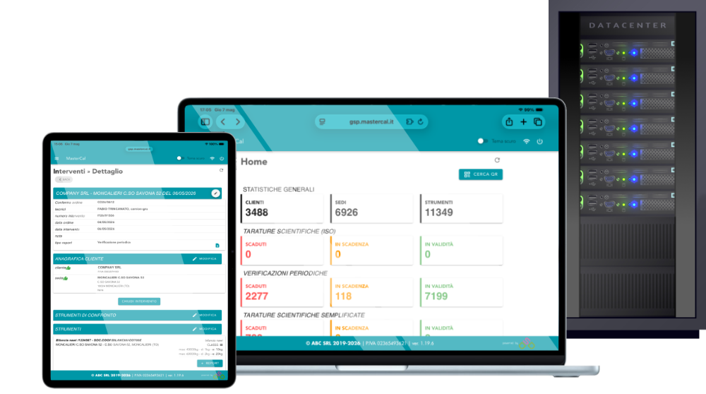 METRYCA - Sistema Verificazione Periodica Digitale